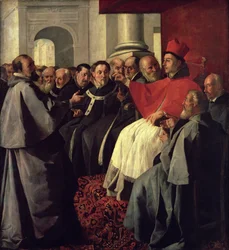 Bonaventure (1221-74) på koncilet i Lyon i 1274, 1627